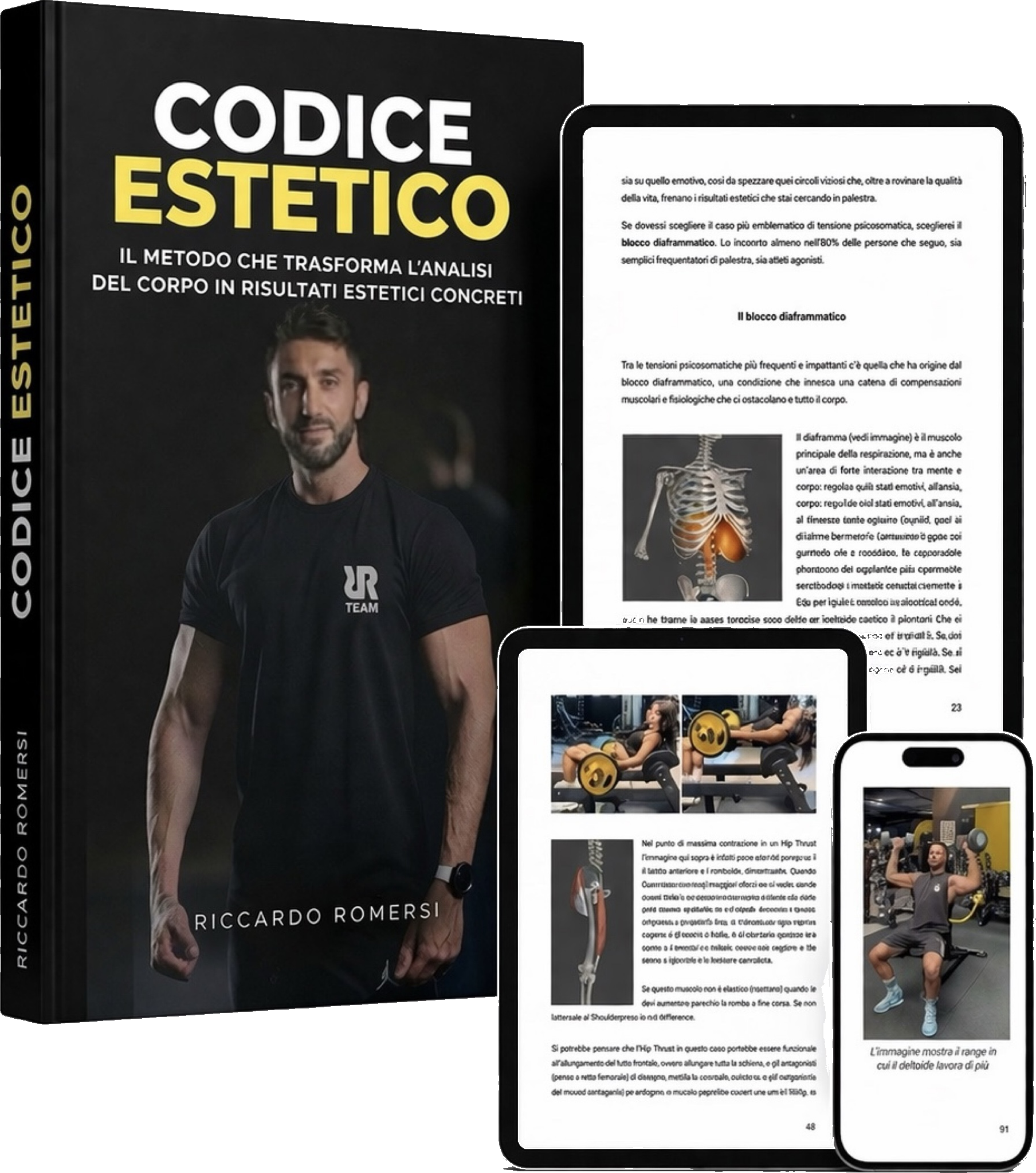 Ebook Codice Estetico — anteprima su libro, tablet e smartphone
