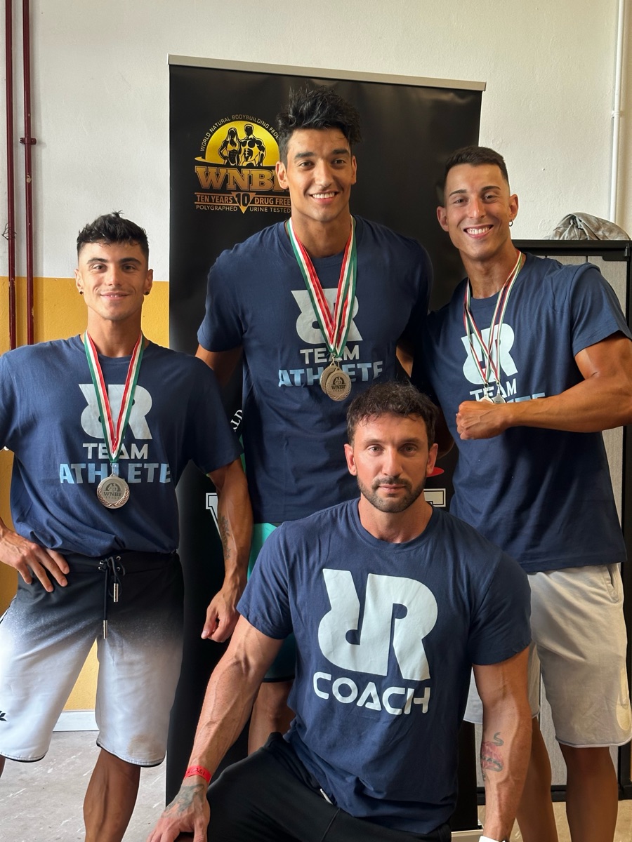 Atleta RR Team sul podio